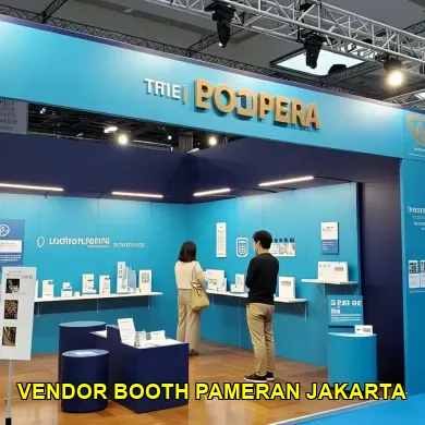 vendor booth pameran Jakarta